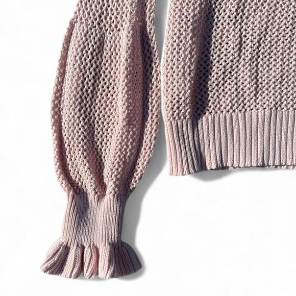 Design History Loose Knit Color Block Sweater Size Small - Picture 2 of 4